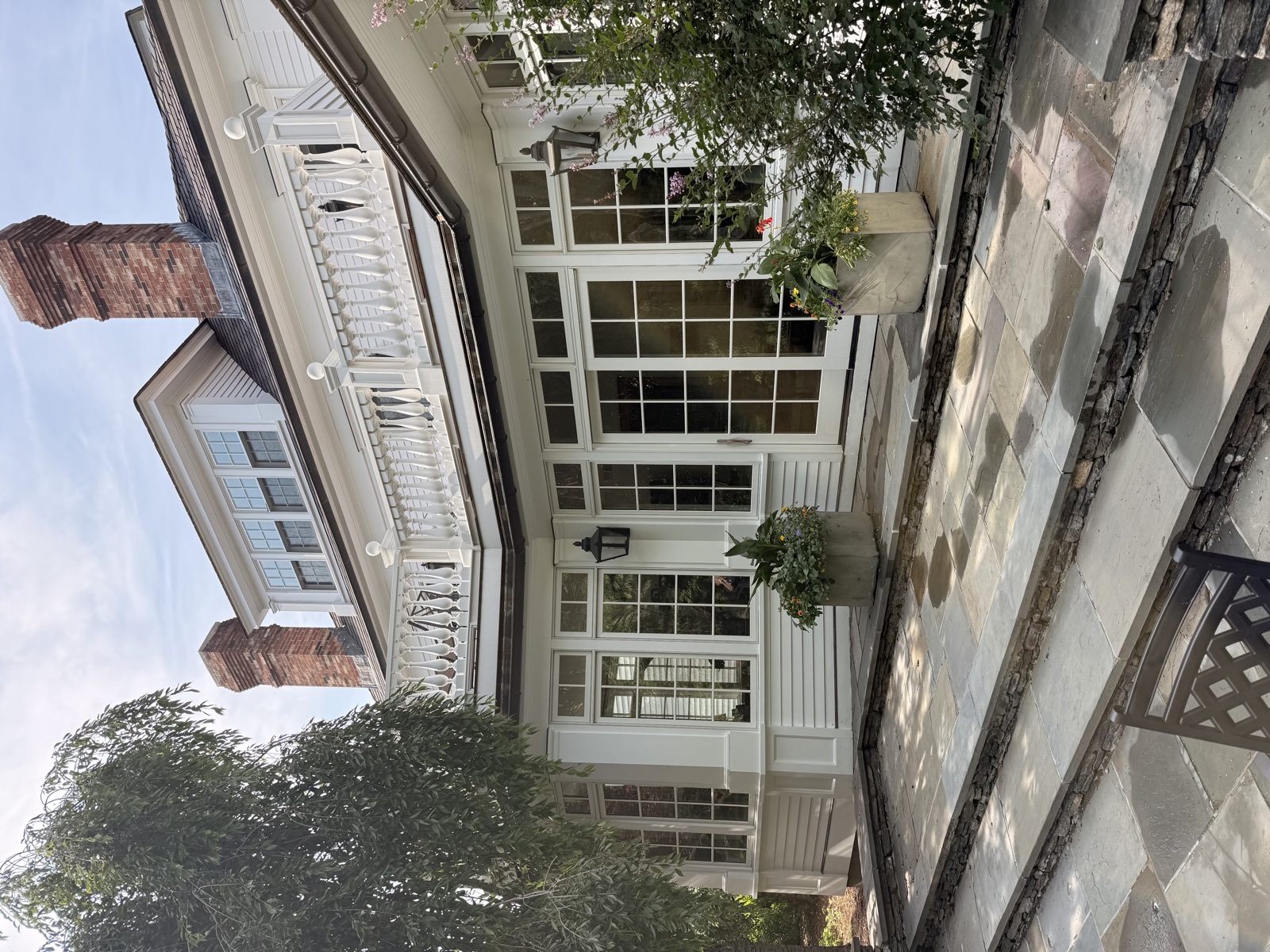 Conservatory and sunroom windows cleaned by Clear View Window Co., Connecticut