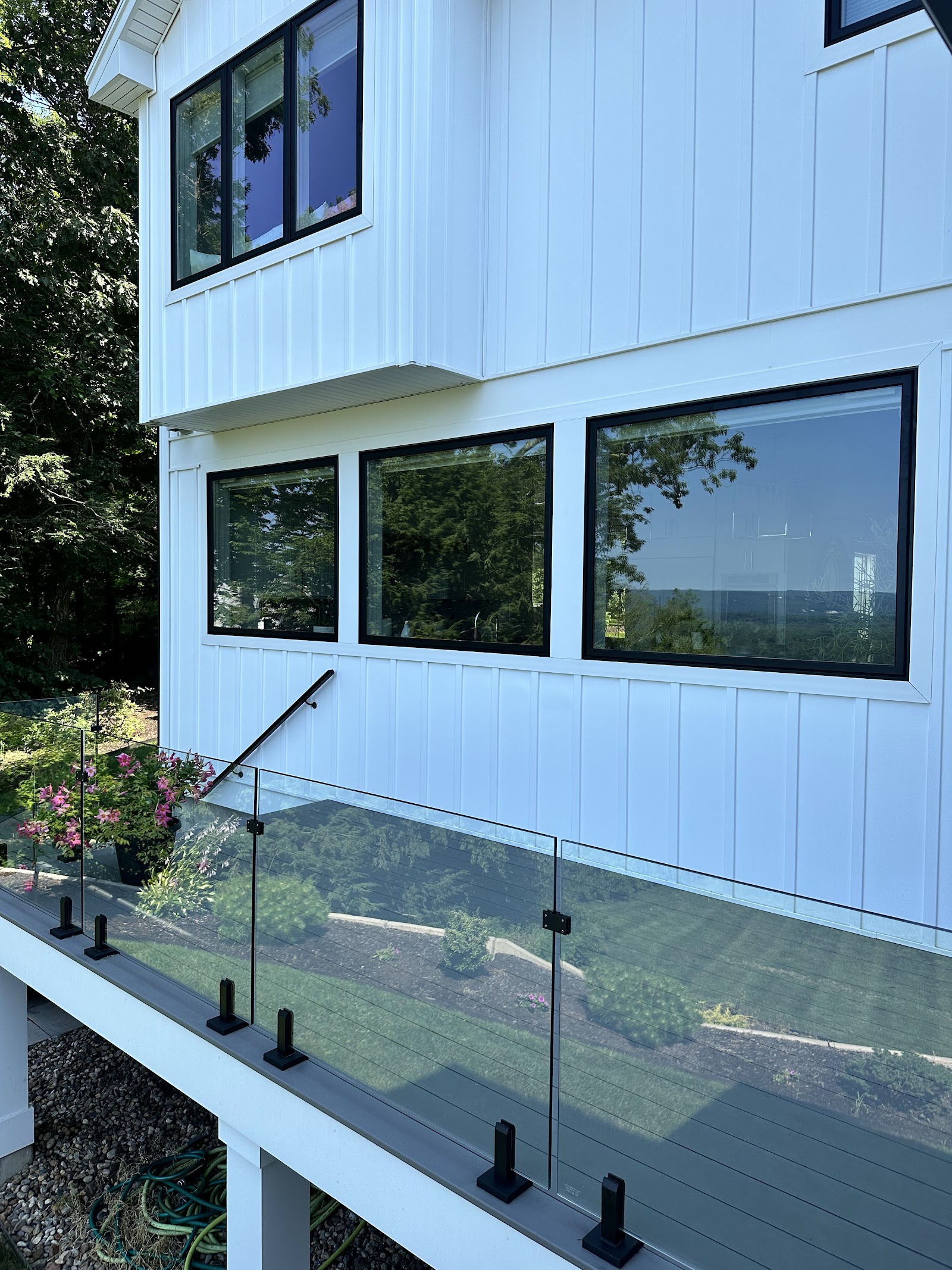 Exterior window cleaning by Clear View — serving Norwalk, CT