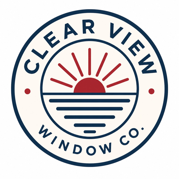 Clear View Window Co. badge logo