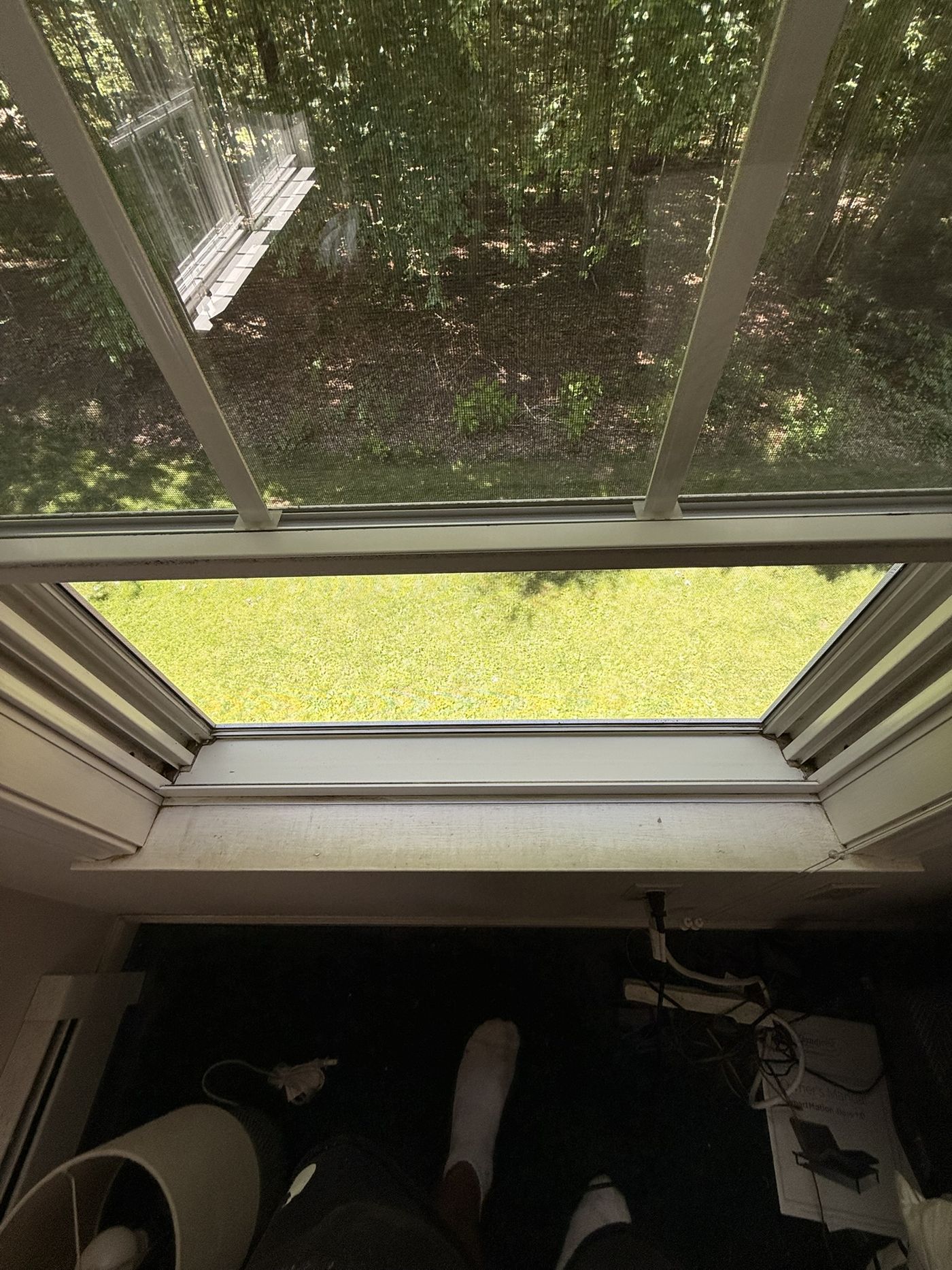 Interior window cleaning by Clear View Window Co. in Connecticut