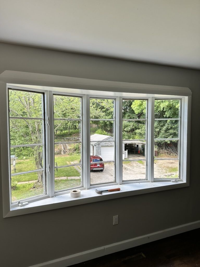 Interior window cleaning by Clear View Window Co. in Connecticut